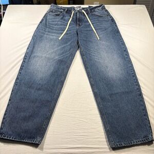 KBB by Kahlana Barrel Leg Jeans Womens 14 NEW